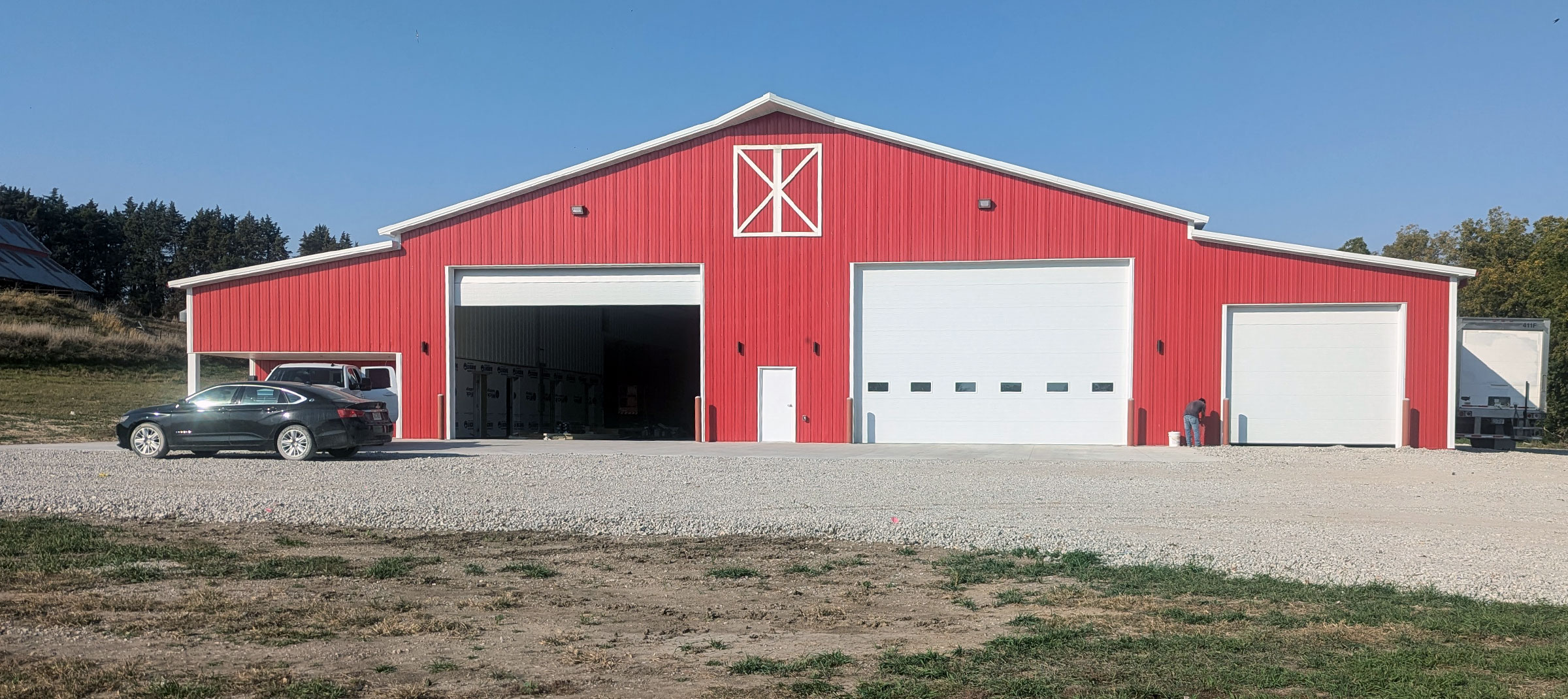 Agricultural Pole Barn Machine Shed